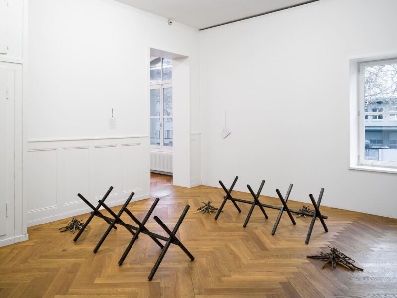 Ausstellungsansicht "Cantonale Berne Jura 25/26", Stadtgalerie Bern, 2025. Foto: Cedric Mussano