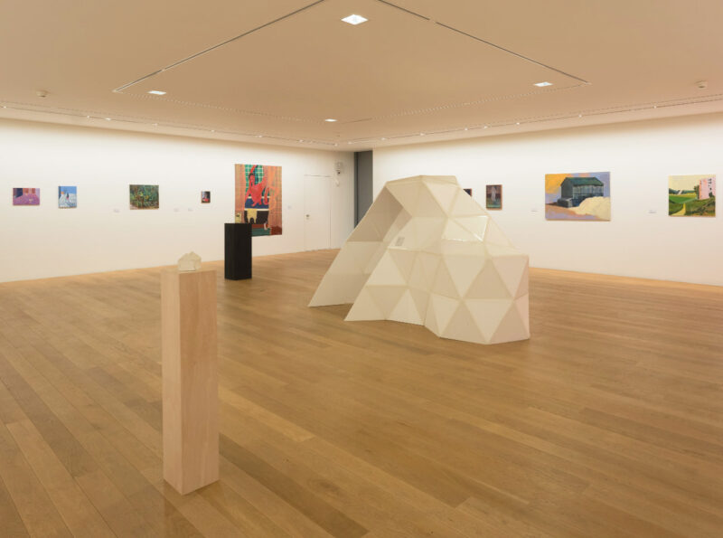 Vue de l’exposition "Cantonale Berne Jura 25/26", Museum Franz Gertsch, Burgdorf, 2025. Photo: Jana Leu