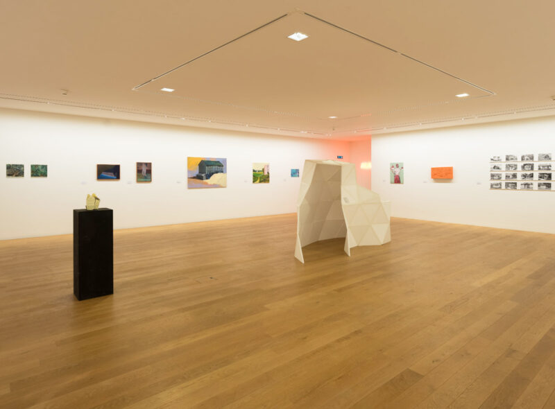 Vue de l’exposition "Cantonale Berne Jura 25/26", Museum Franz Gertsch, Burgdorf, 2025. Photo: Jana Leu